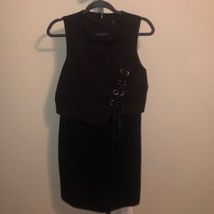 Size 6 black tibi dress NWOT, Very nice quality